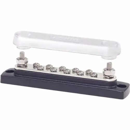 Blue Sea - Bus Bars 10 Circuits 2300 - 10 x 8-32 screw w/cover