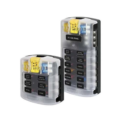 Blue Sea - ATO/ATC Fuse Blocks 5028 - 6 Circuit with cover