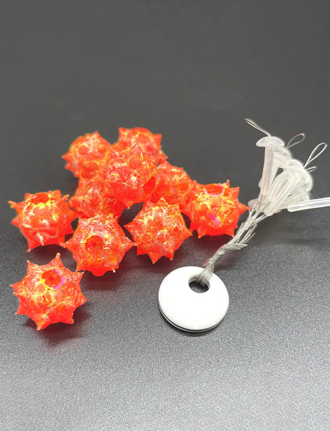 BNR Tackle BurrBeads - Clown - 12.5mm - 10 pack