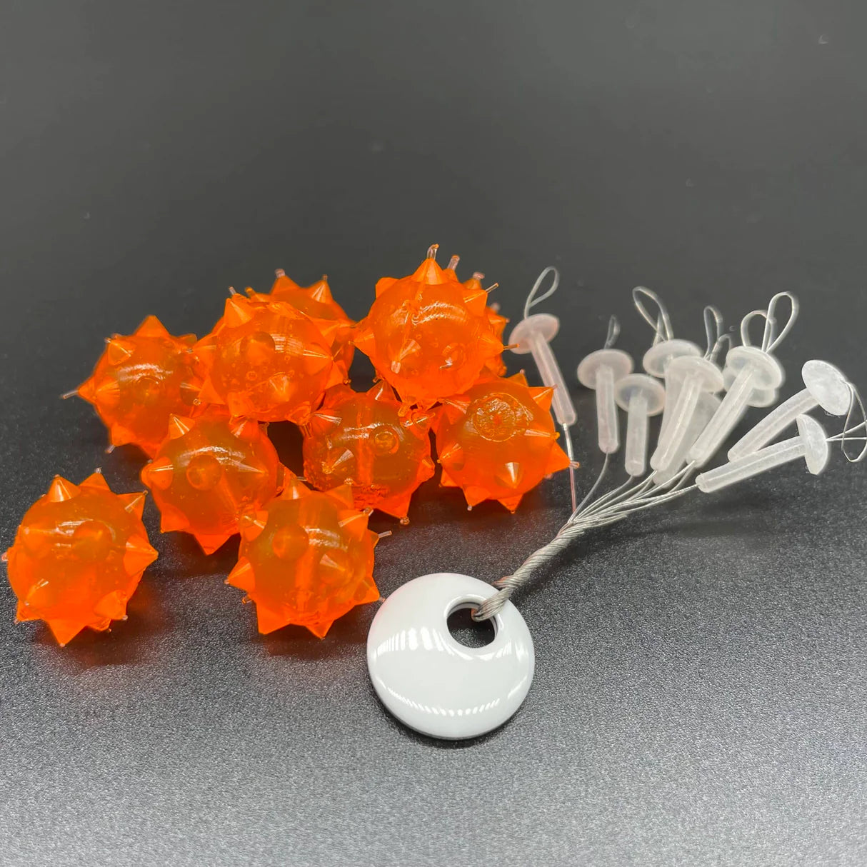 BNR Tackle BurrBeads - Natural - 12.5mm - 10 pack