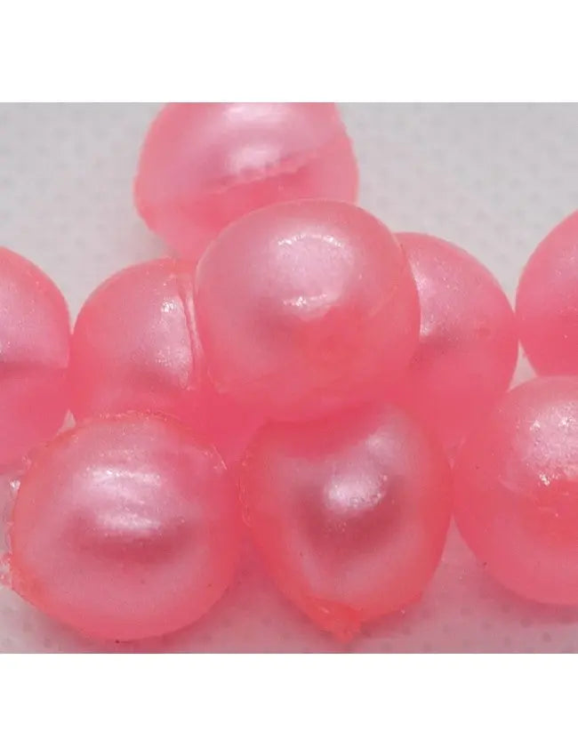 BNR Tackle Soft Beads - Pearl Pink - 10mm - 10pk