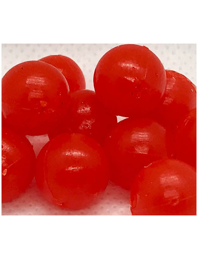 BNR Tackle Soft Beads - Roe Natural - 14mm - 10pk