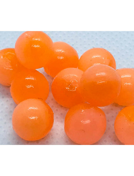 BNR Tackle Soft Beads - 50/50 Roe Light - 10mm - 10pk
