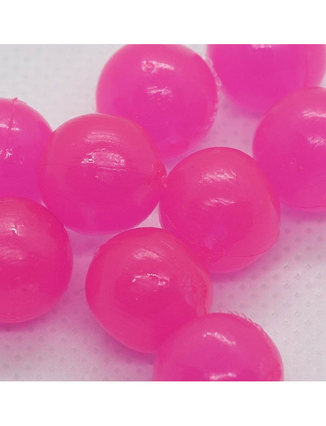 BNR Tackle Soft Beads - Cerise - 12mm - 10pk