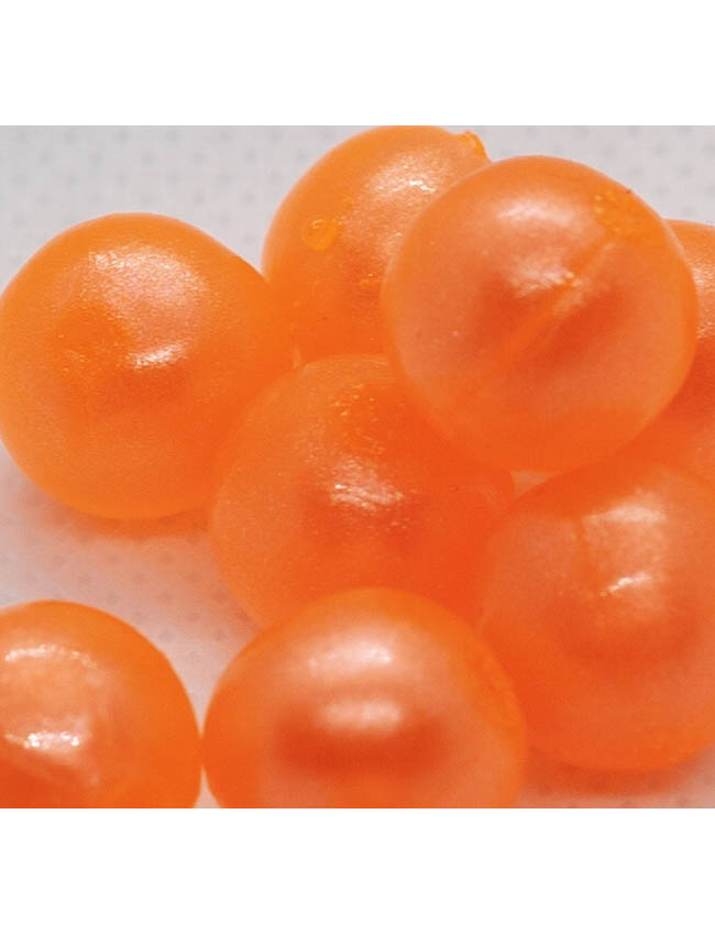 BNR Tackle Soft Beads - Creamsicle - 12mm - 10pk