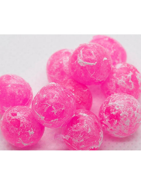 BNR Tackle Soft Beads - Mottled Cerise - 12mm - 10pk