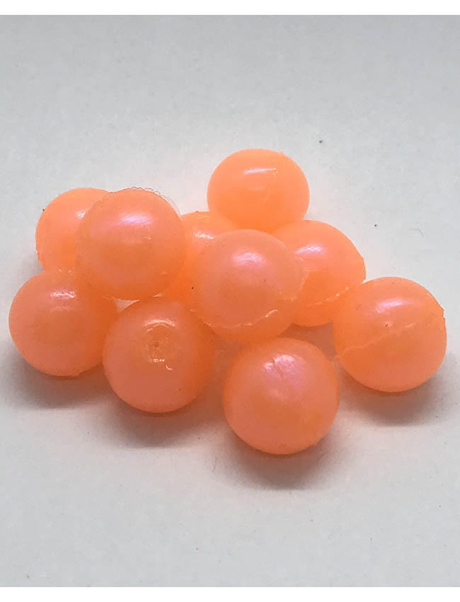 BNR Tackle Soft Beads - Peach Gobbler - 14mm - 10pk