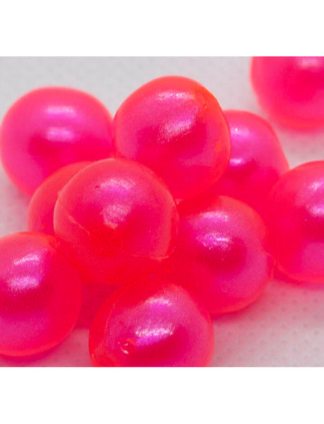 BNR Tackle Soft Beads - Sweet Pink Cherry - 8mm - 15pk