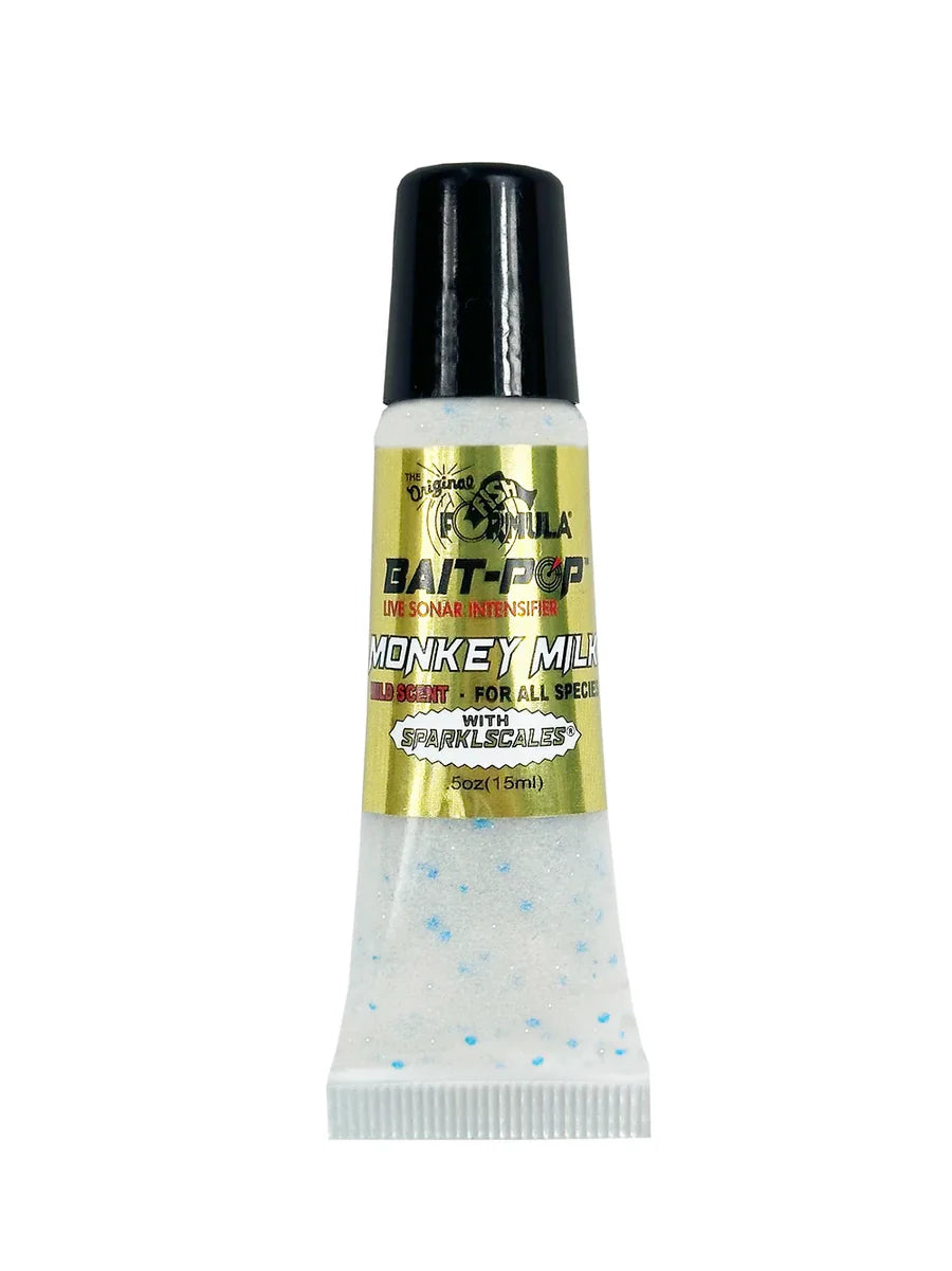 The Original Fish Formula Bait Pop - Monkey Milk with Sparklscales