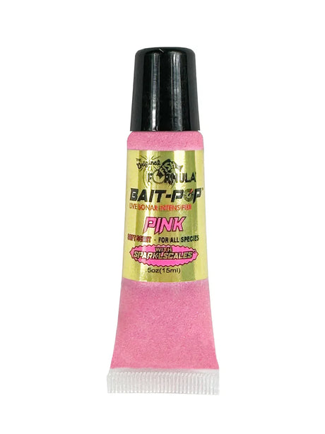 The Original Fish Formula Bait Pop - Pink with Sparklscales