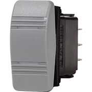 Blue Sea Systems 8275 Contura switch DPDT gray ON-ON