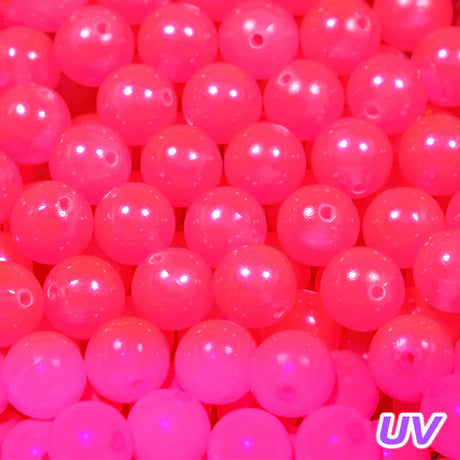 Slayn Steel Co Beads - Bubblegum Purple Haze - 10mm - 15pcs