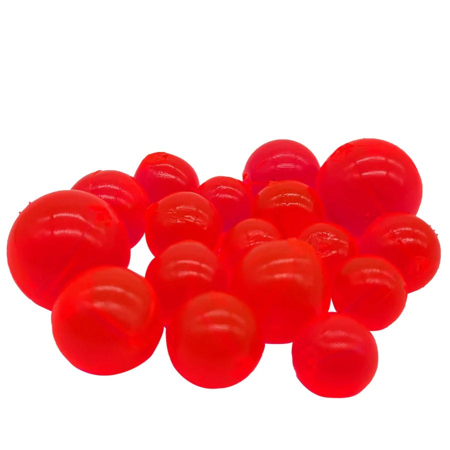 BNR Tackle Soft Beads - Red