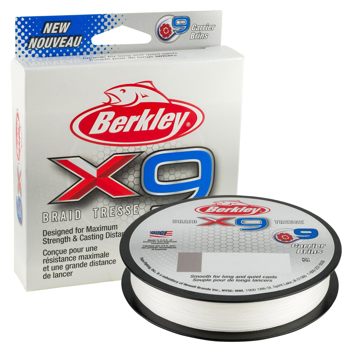 Berkley X9 Braid Filler Spool - 164 yd | 150 m - 50 lb |22.7 kg