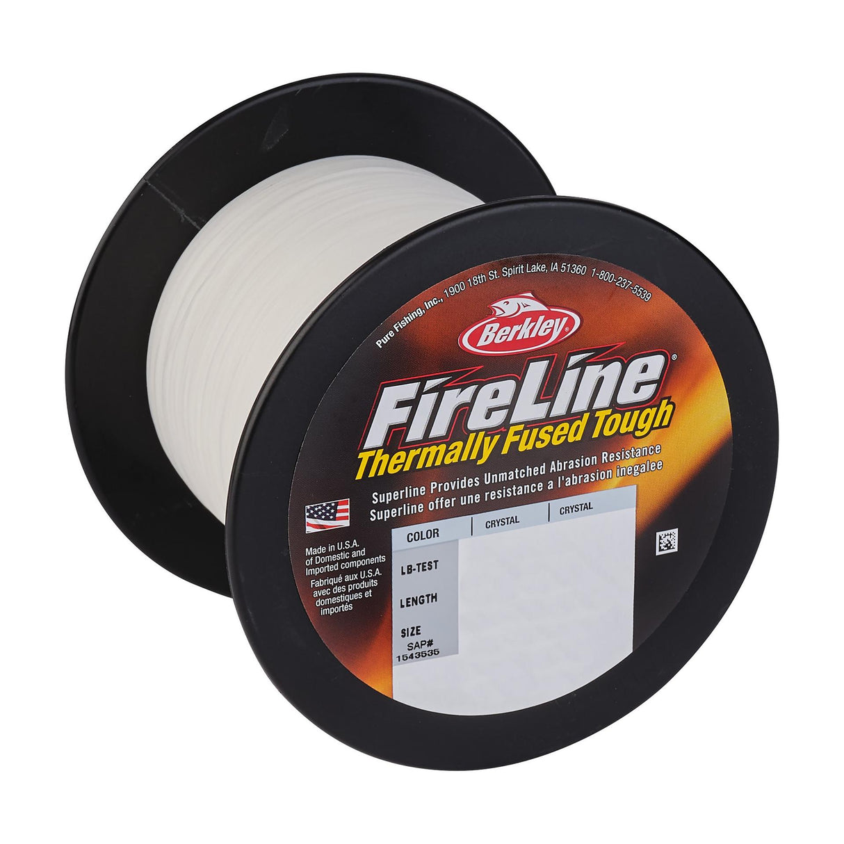 Berkley BUFLBULK14-CY FireLine Bulk Spool