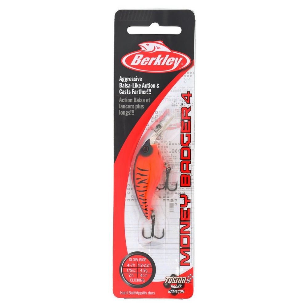Berkley Money Badger 4 (3/18 Oz) - Blaze Orange
