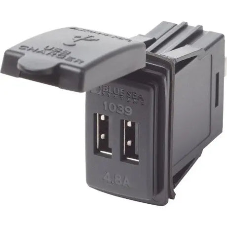 Blue Sea - Fast Charge 4.8A Dual USB Charger 1039