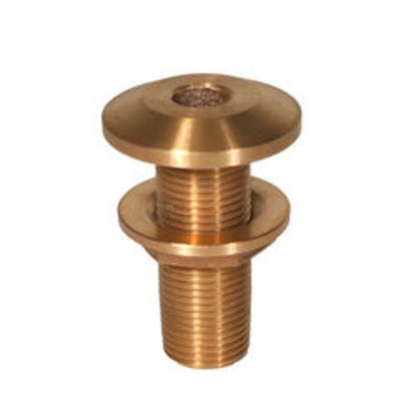Groco Bronze Thru-Hulls Threaded - 1/2"