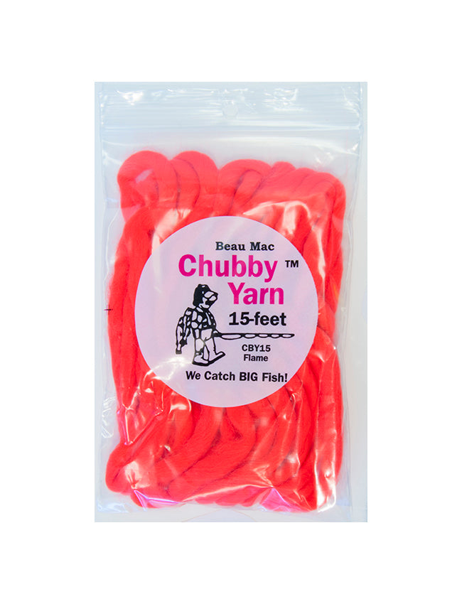 Beau Mac Chubby Yarn 15' - Flame