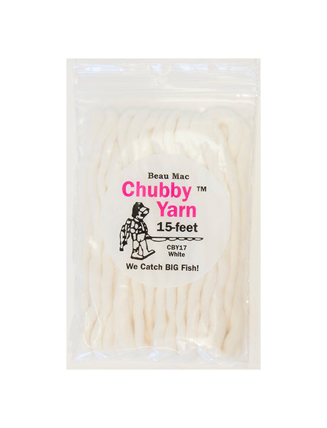 Beau Mac Chubby Yarn 15' - White