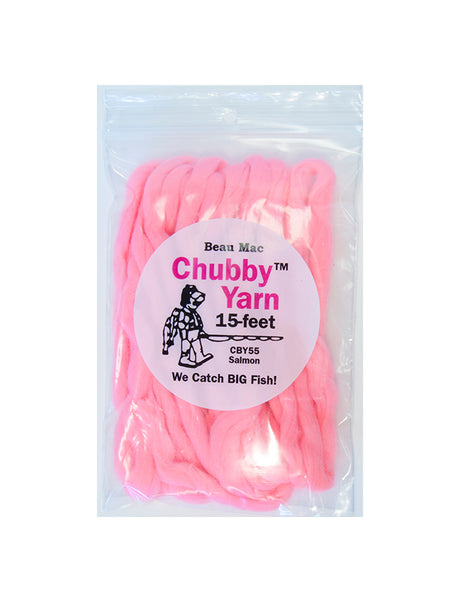 Beau Mac Chubby Yarn 15' - Salmon