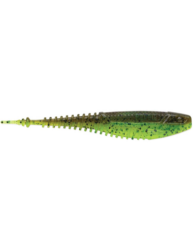 Rapala Crushcity Freeloader 4.25" - Green Pumpkin Chartreuse Pepper