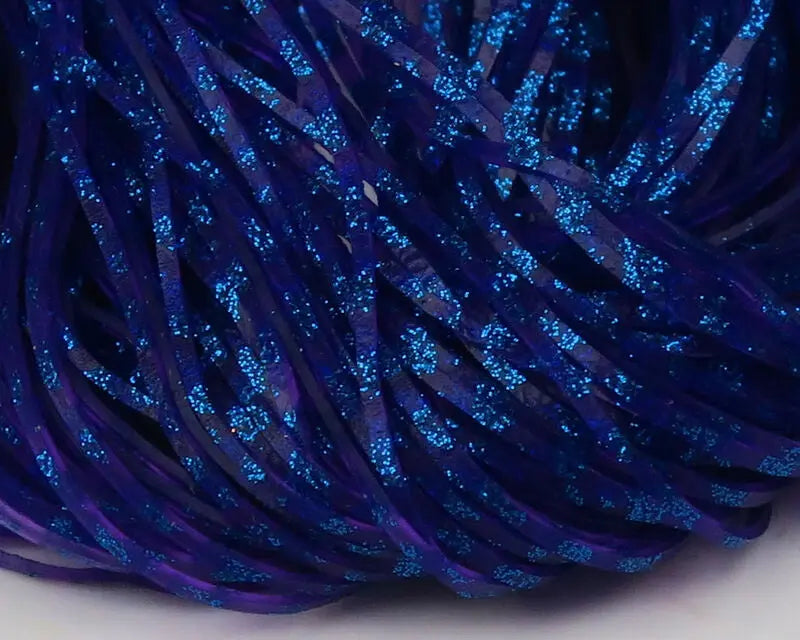 Hareline Barred Crazy Legs - Deep Purple/Blue #298 Hareline Dubbin