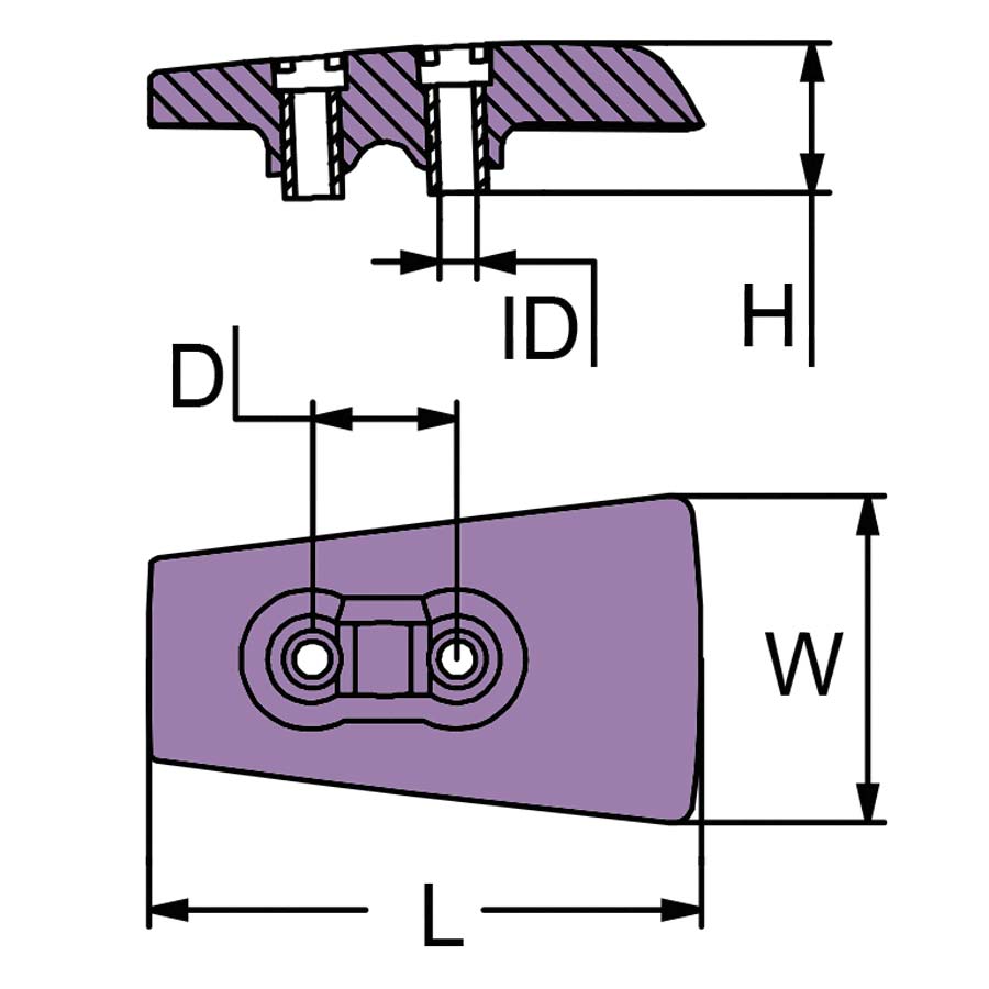Martyr CM3863206Z Volvo Penta™ Anodes