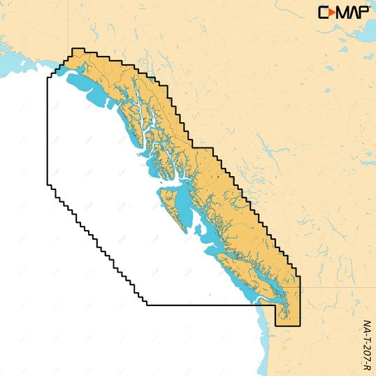 C-MAP Reveal X British Columbia & Puget Sound microSD