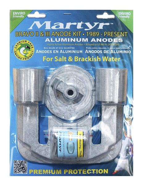Martyr Bravo 2 and 3 Anode Kit - Aluminum