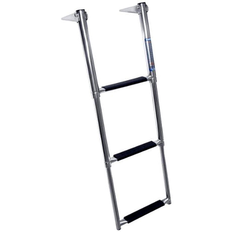 Stainless Boarding Ladder (Over swimgrid mount) CN7331 - Standard Width 3 Step (CN7331)