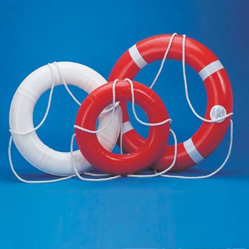 Dock Edge Life Ring - LR24W - White