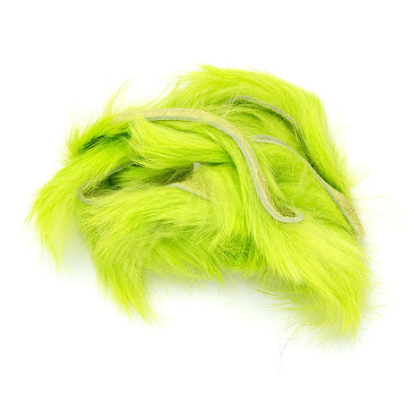 Hareline Magnum Rabbit Strips - Chartreuse #54 Hareline Dubbin