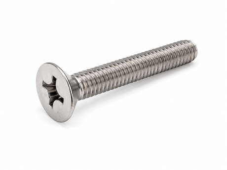 Stainless Steel Flat Head Machine Screws Multiple Sizes & Lengths