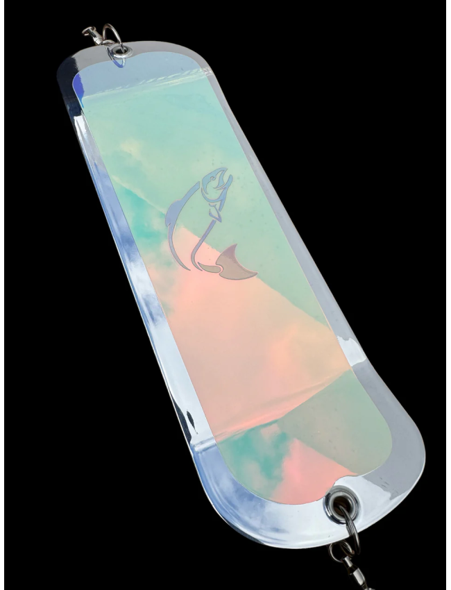 West Coast Fishing Tackle Electro Mirror Flasher - Chrome Zone UVELMFL-CZ