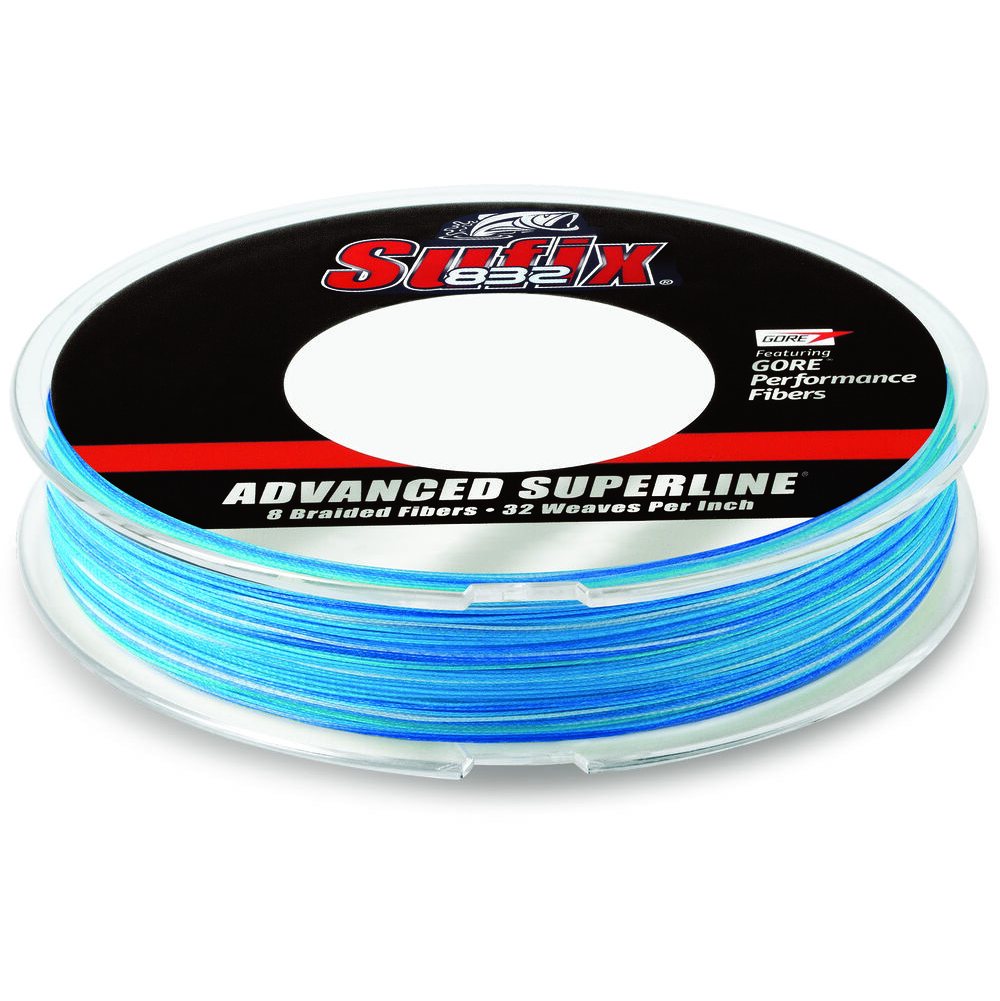 Sufix 832 Advanced Superline Braided Line 300 Yards - Coastal Camo