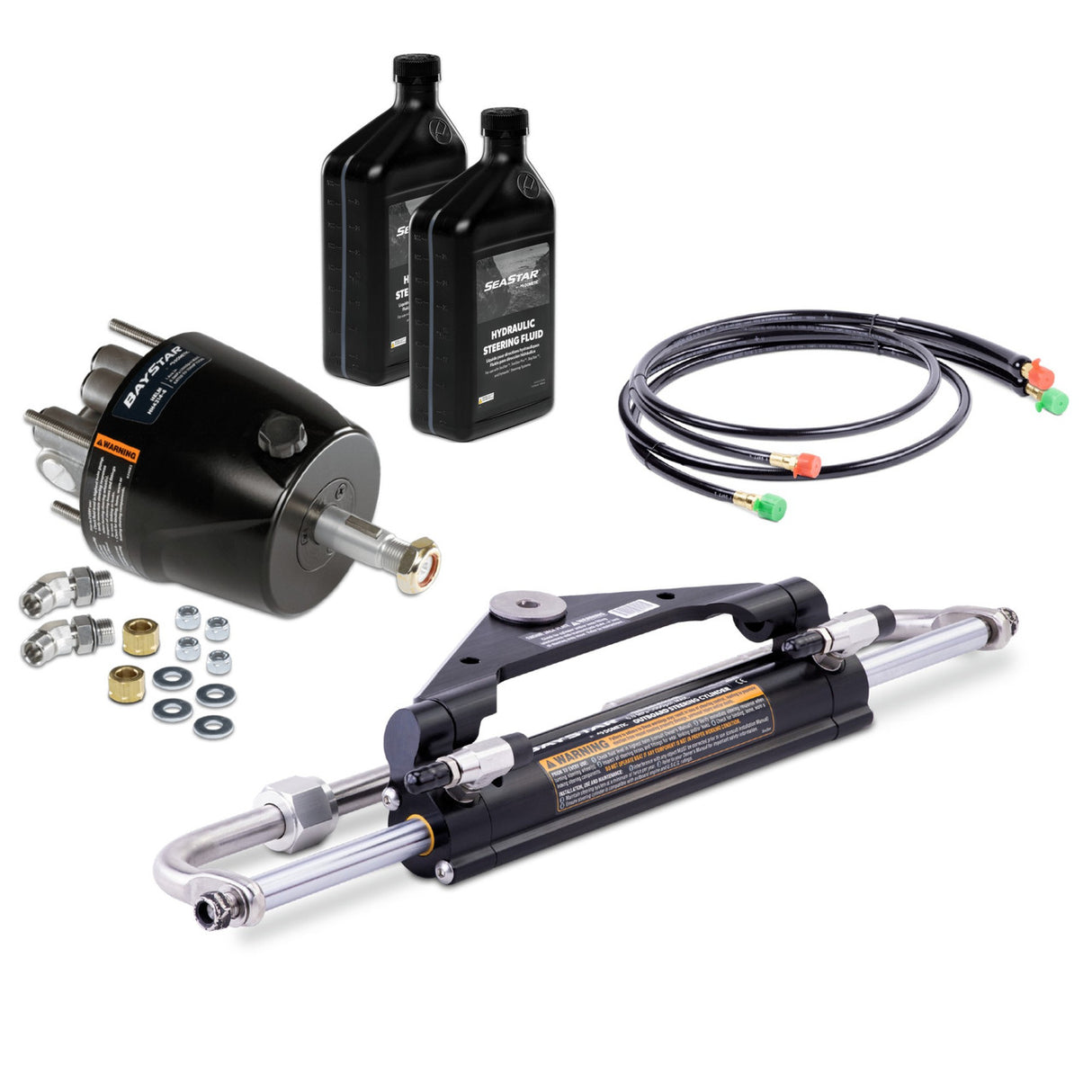 BayStar HK4300-4 Hydraulic Marine Steering Kit