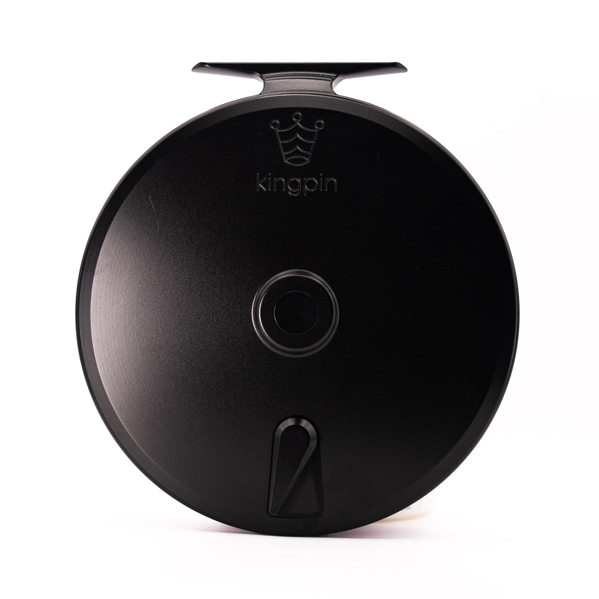 Kingpin Kinetic 500 Centerpin Reel - Purple & Black with Black handles