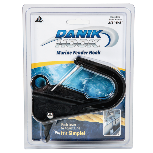 Danik Hook Marine Fender Hook 3/8" - 5/8" - White