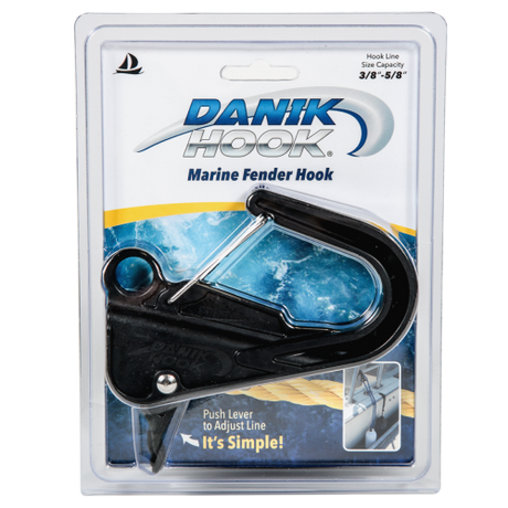 Danik Hook Marine Fender Hook 3/8" - 5/8" - White