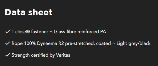 Nodus Factory Universal Adjustable Marine Shackles K3, K5 and K6 - 3 Sizes Available