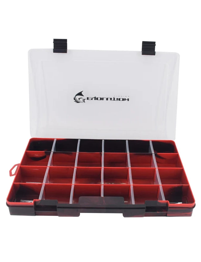 Evolution Outdoors Drift Series Tackle Trays - Red - 3600 - 10.5" x 7" x 1.5"