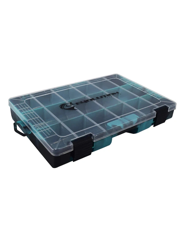 Evolution Outdoors Drift Series Tackle Trays - Sea Foam - 3700 - 14" x 8.5" x 1.75"