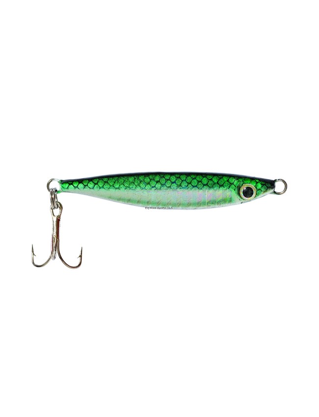 Eagle Claw Lazer Sharp Mackerel Minnow Jig 20g - Green Silver