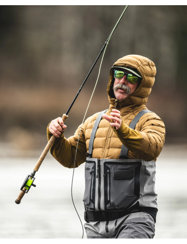 Simms M's ExStream Pull Over Insulated Hoody - Black 13571-001-20