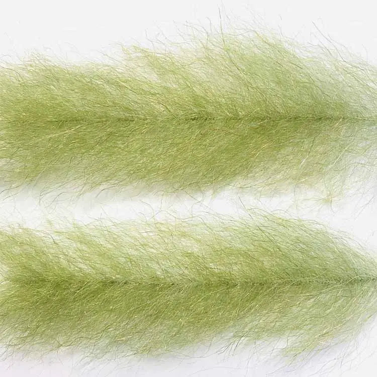 Hareline Flash Blend Baitfish Brush - Olive Hareline Dubbin