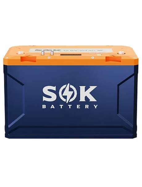 Alt: SOK 12V 314Ah LiFePO4 battery with built-in heater and Bluetooth