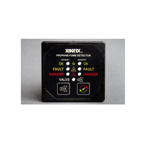 Fireboy Xintex Propane (LPG) Fume Detector w/ Solenoid Valve Control - 2 Channel