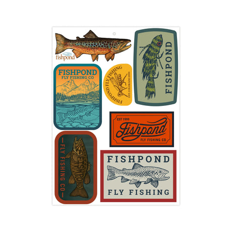 Fishpond Freshwater Sticker Kit