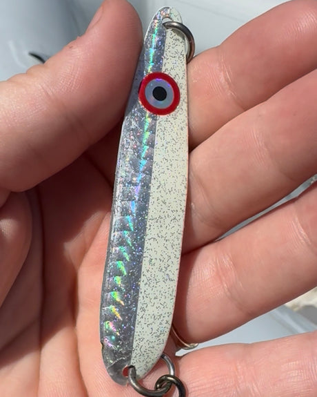 Gibbs Delta Skinny G - HC Custom Squiggle Silver